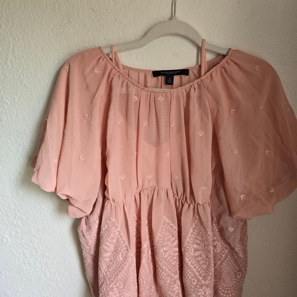 Marc New York, Pink Blouse Size Medium